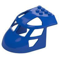 Aircraft Fuselage Curved Forward 6 x 8 Top (Blue)
