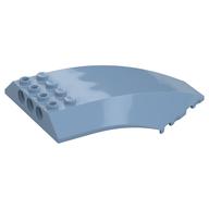 Windscreen 10 x 6 x 2 Curved (Sand Blue)