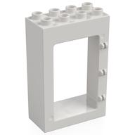 Duplo Door Frame 2 x 4 x 5 (White)