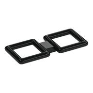 Double Squares (Brickheadz Glasses) (Black)