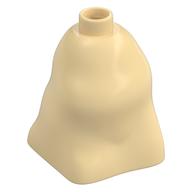 Duplo Brick 2 x 2 x 2 Bag Shaped [Plain] (Tan)