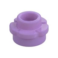 Plant, Flower, Plate Round 1 x 1 with 5 Petals (Medium Lavender)