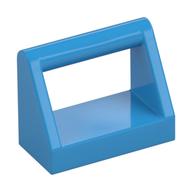 Tile Special 1 x 2 with Handle (Dark Azure)