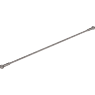 Zipline, 22L with 2 Connectors - Flexible (Flat Silver)