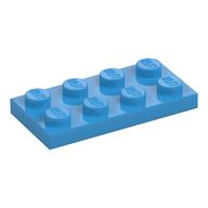 Plate 2 x 4 (Dark Azure)