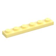 Plate 1 x 6 (Bright Light Yellow)