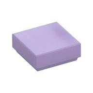 Tile 1 x 1 with Groove (Lavender)