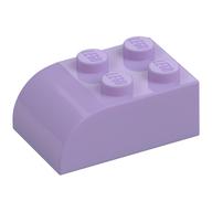 Brick Curved 2 x 3 (Lavender)
