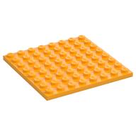 Plate 8 x 8 (Bright Light Orange)