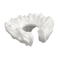 Minifig Neckwear Fur Collar (White)