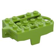 Vehicle Base, Roller Coaster Car 4 x 5 (Lime)