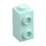 Brick Special 1 x 1 x 1 2/3 with Studs on 1 Side (Light Aqua)