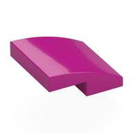 Brick Curved 2 x 2 x 2/3 (Magenta)