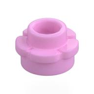 Plant, Flower, Plate Round 1 x 1 with 5 Petals (Bright Pink)