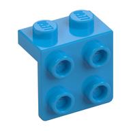Bracket 1 x 2 - 2 x 2 (Dark Azure)
