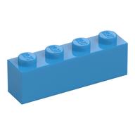 Brick 1 x 4 (Dark Azure)