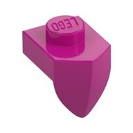 Plate Special 1 x 1 with Vertical Tooth (Magenta)
