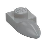 Plate Special 1 x 1 with Tooth (Light Bluish Gray)