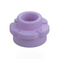 Plant, Flower, Plate Round 1 x 1 with 5 Petals (Lavender)