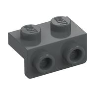 Bracket 1 x 2 - 1 x 2 (Dark Bluish Gray)