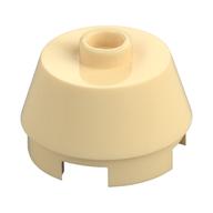 Brick Round 2 x 2 Truncated Cone (Tan)