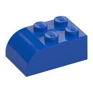 Brick Curved 2 x 3 (Blue)