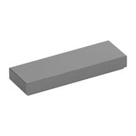 Tile 1 x 3 (Metallic Silver)