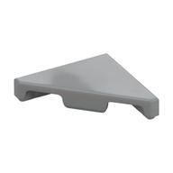 Tile 45° Cut 2 x 2 (Triangle) (Light Bluish Gray)