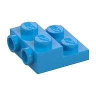 Plate Special 2 x 2 x 2/3 with Two Studs On Side and Two Raised [Solid Anti-stud] (Dark Azure)