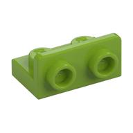 Bracket 1 x 2 - 1 x 2 Inverted (Lime)