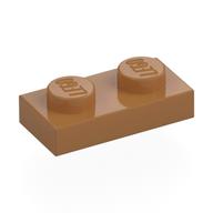 Plate 1 x 2 (Medium Nougat)