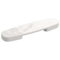 Duplo Train Action Plate [Plain] (White)
