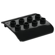 Duplo Train Cab Roof 4 x 4 with 2 x 4 Studs (Black)