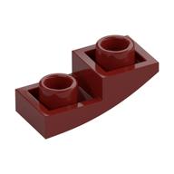 Brick Curved Inverted 2 x 1 (Dark Red)