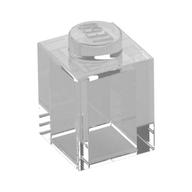 Brick 1 x 1 (Trans-Clear)