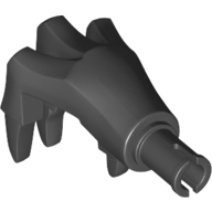 Animal Body Part, Dinosaur, Foot / Hand / Manus [Plain] (Black)