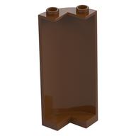 Cylinder Quarter 2 x 2 x 5 (Wall) (Reddish Brown)