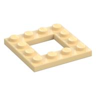 Plate Special 4 x 4 with 2 x 2 Opening (Tan)