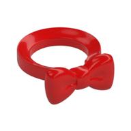 Minifig Neckwear Bow Tie (Red)