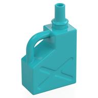 Duplo Fuel Container 1 x 2 x 2 (Medium Azure)