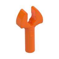 Bar 1L with Clip [Cut Edges and One Side Hole] [Gap in Clip] (Orange)