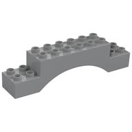 Duplo Brick 2 x 10 x 2 Arch (Light Bluish Gray)