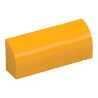 Brick Curved 1 x 4 x 1 1/3 No Studs (Bright Light Orange)
