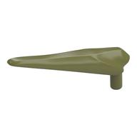 Animal Body Part, Dinosaur, Pteranodon Jaw Bottom with Pin [Flexible Plastic] (Olive Green)