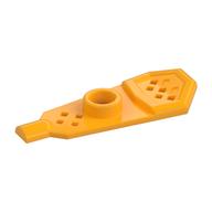 Minifig Footwear Snowshoe [Short Front End] (Bright Light Orange)