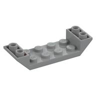 Brick Sloped Inverted 45° 6 x 2 Double with 2 x 4 Recessed (Light Bluish Gray)