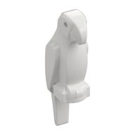 Animal, Bird, Parrot [Plain] (White)