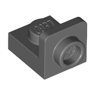 Bracket 1 x 1 - 1 x 1 Inverted (Dark Bluish Gray)