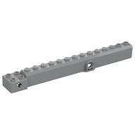 Crane Arm Outside, Wide with Pin Hole at Mid-Point (Light Bluish Gray)