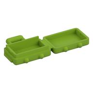 Bag / Suitcase with Long Handle [Opens] (Lime)